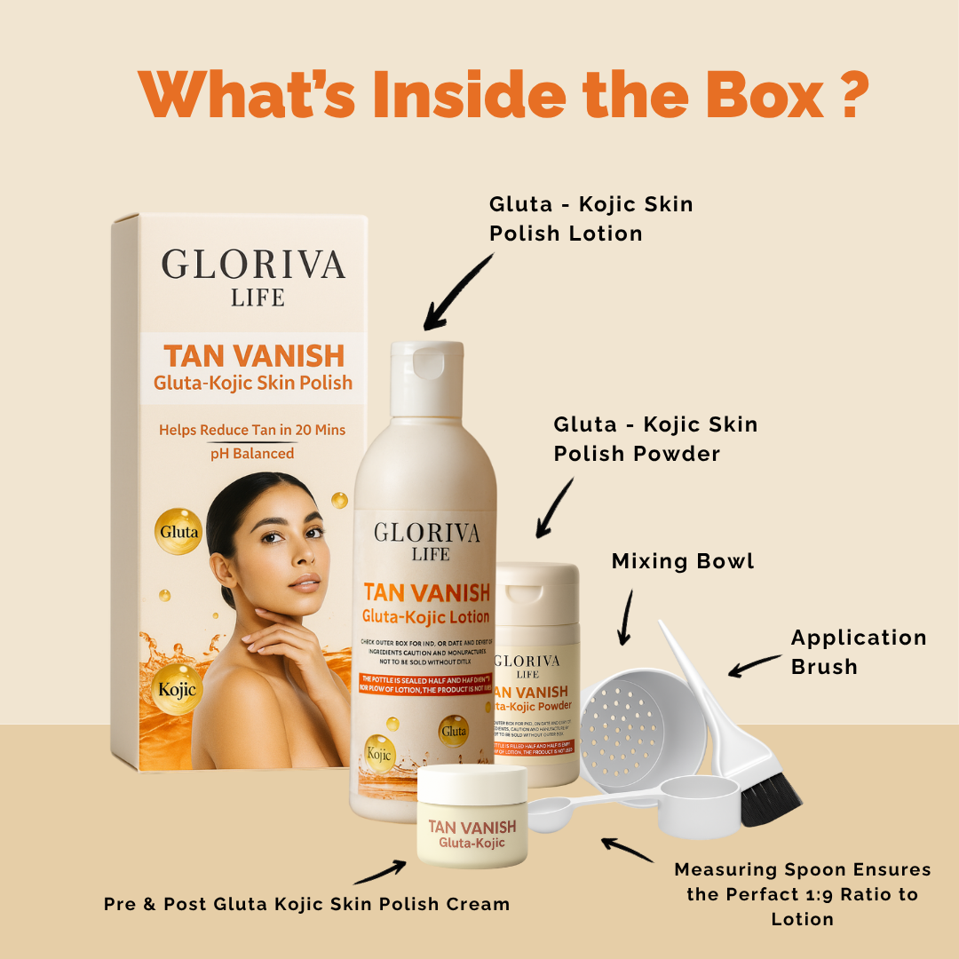 Gloriva life Tan Vanish Gluta-Kojic Skin Polish B2B
